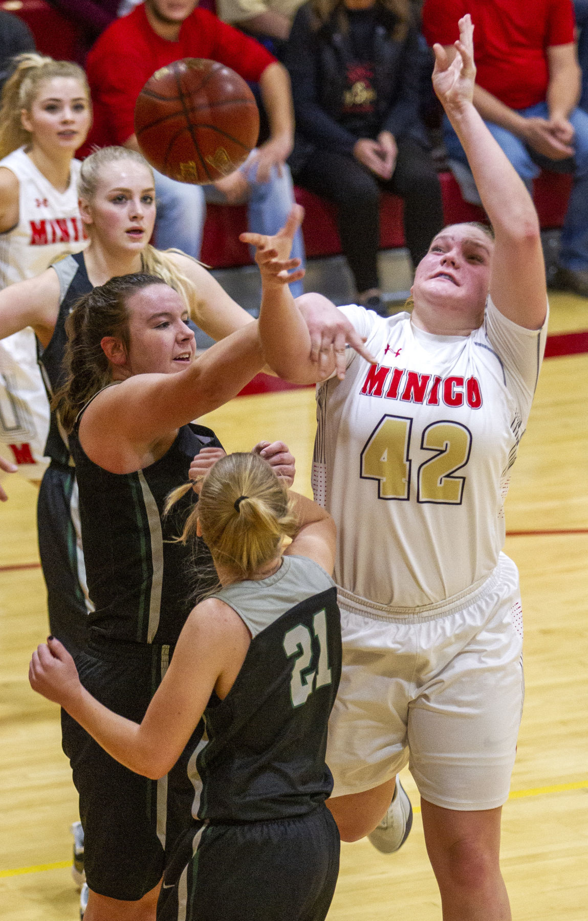 Minico vs Burley girls basketball
